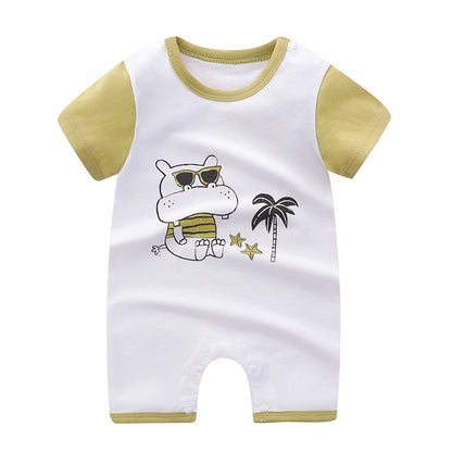 Children's Short-Sleeved Baby Romper Jumpsuit Romper