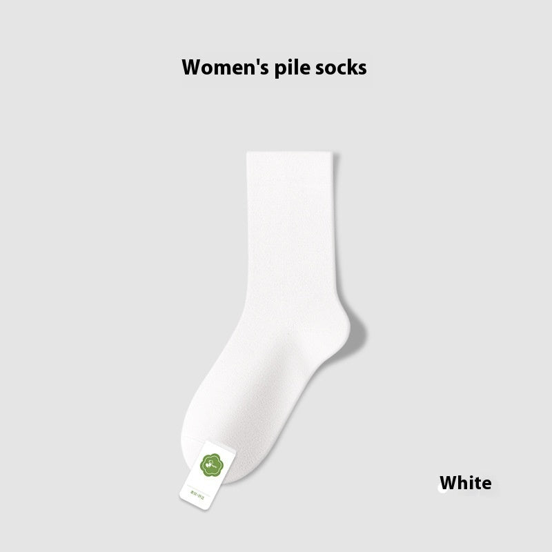 Spring And Summer Thin Anti-Pilling Pure Cotton Women's Socks Sweat-absorbent Breathable