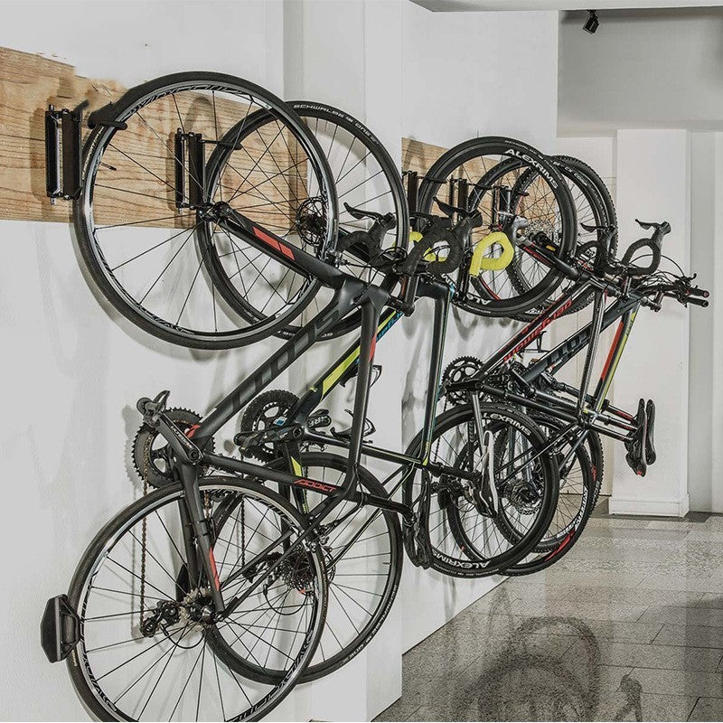 Wall mounted parking rack