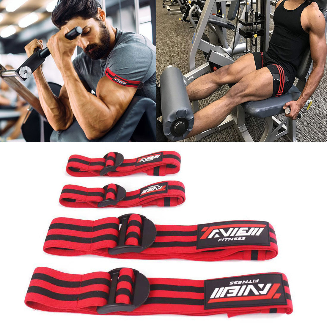 Limit blood flow training belt auxiliary strap