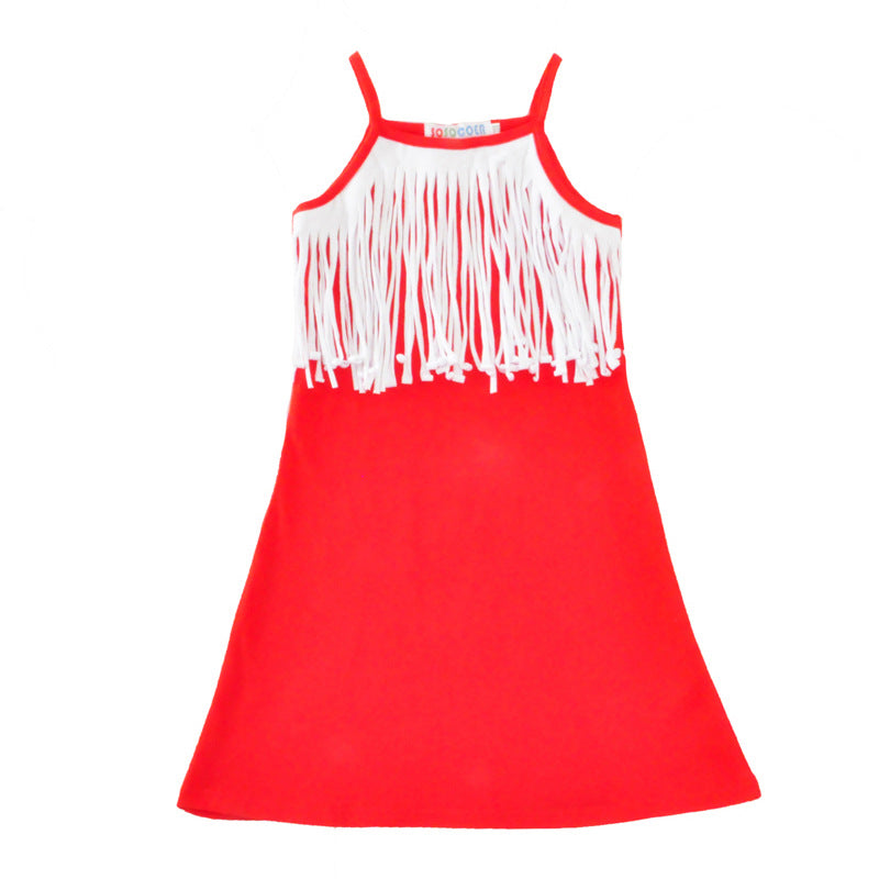 Summer new parent-child beach skirt