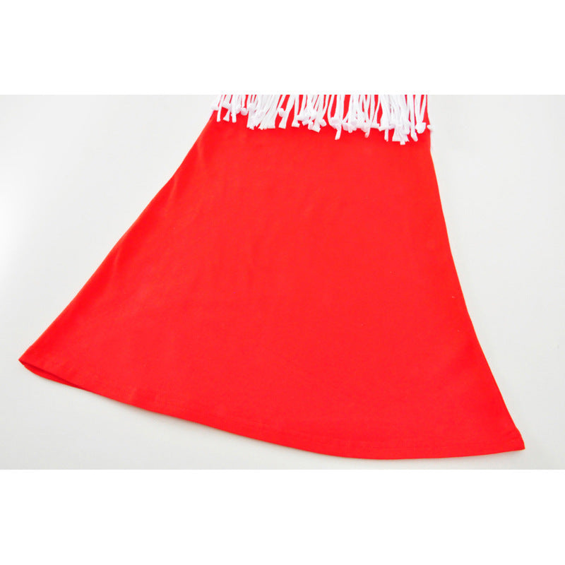 Summer new parent-child beach skirt