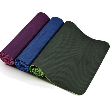 Lengthen fitness mat environmental protection tasteless anti - slippery yoga mat