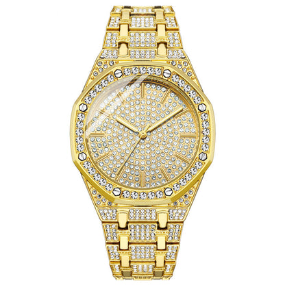 Starry Diamond Watch Men's Watch Large Dial