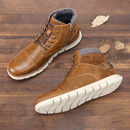 Casual super light retro men's Martin boots