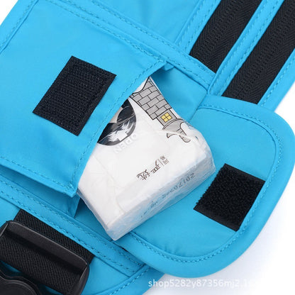 Outdoor running pockets multi-function travel travel passport bag ladies ultra-thin personal mobile phone pockets