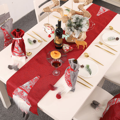 Decorative Rudolph table flag