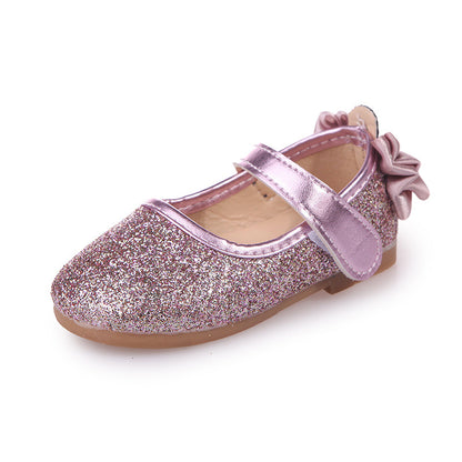 Baby girl leather shoes