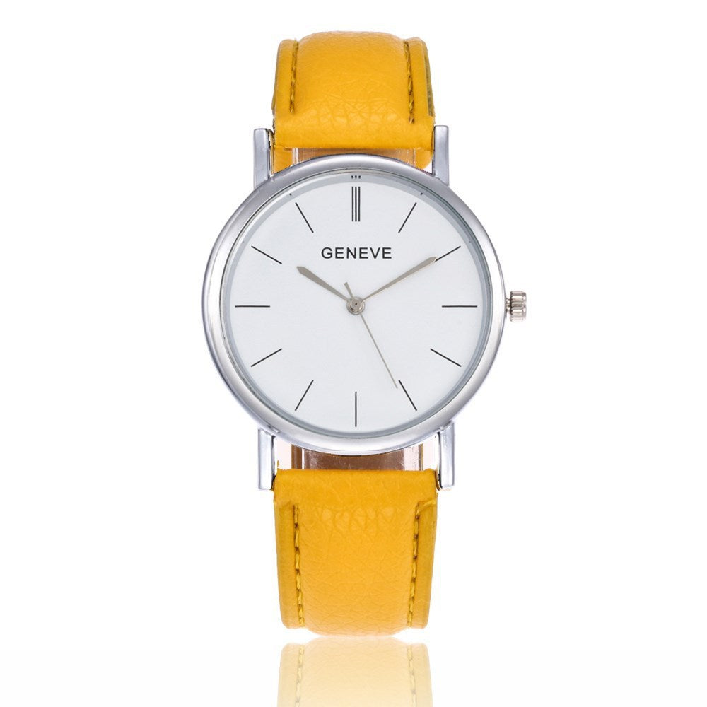 Women's belt quartz watch