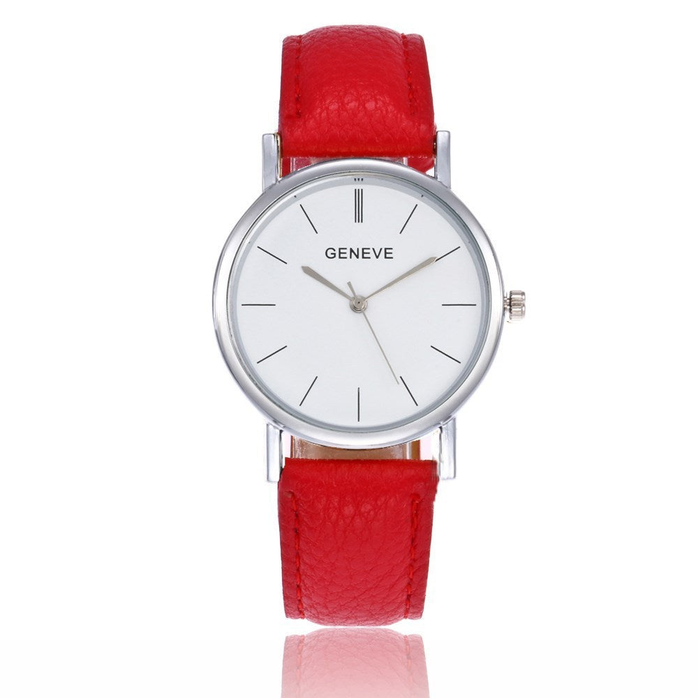 Women's belt quartz watch