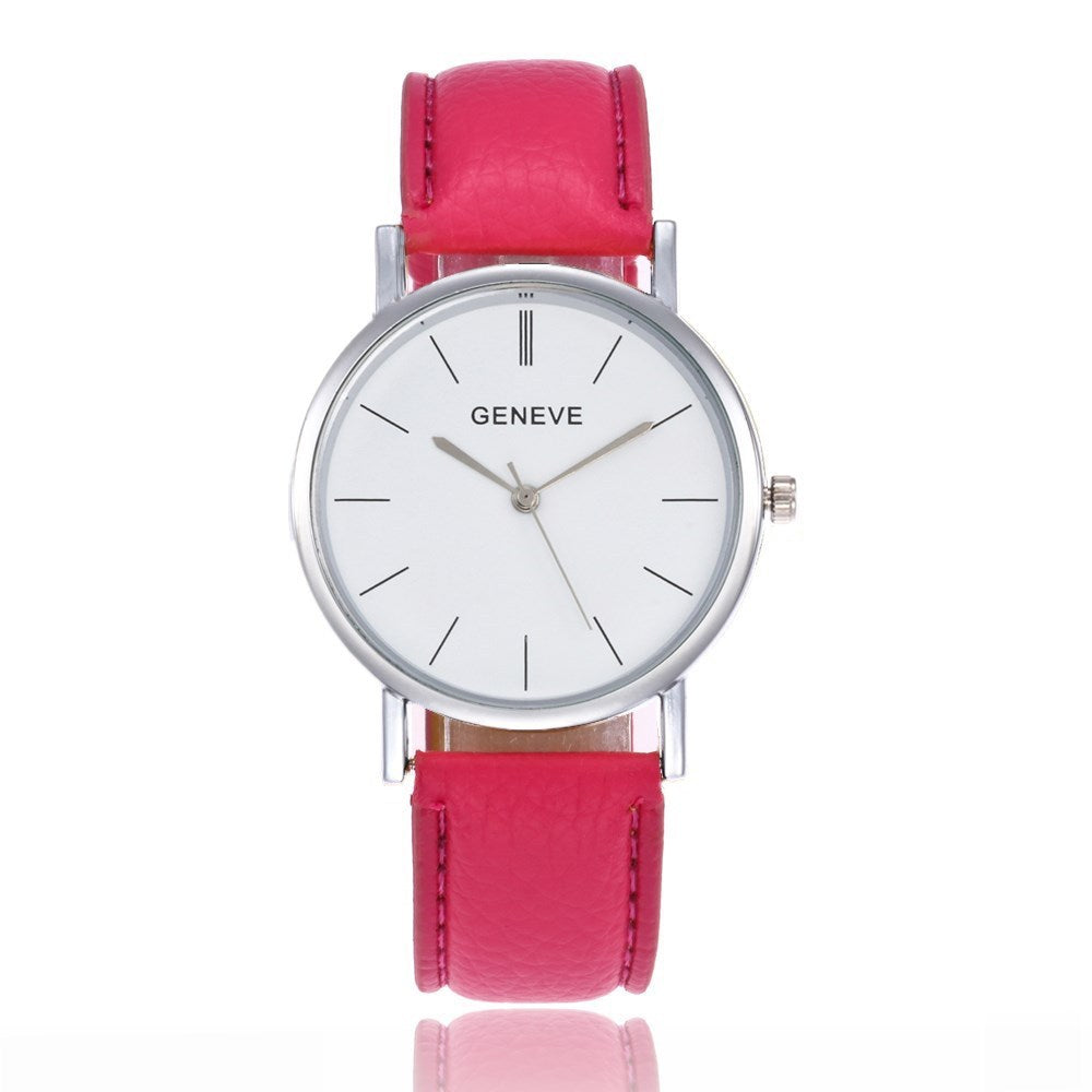 Women's belt quartz watch