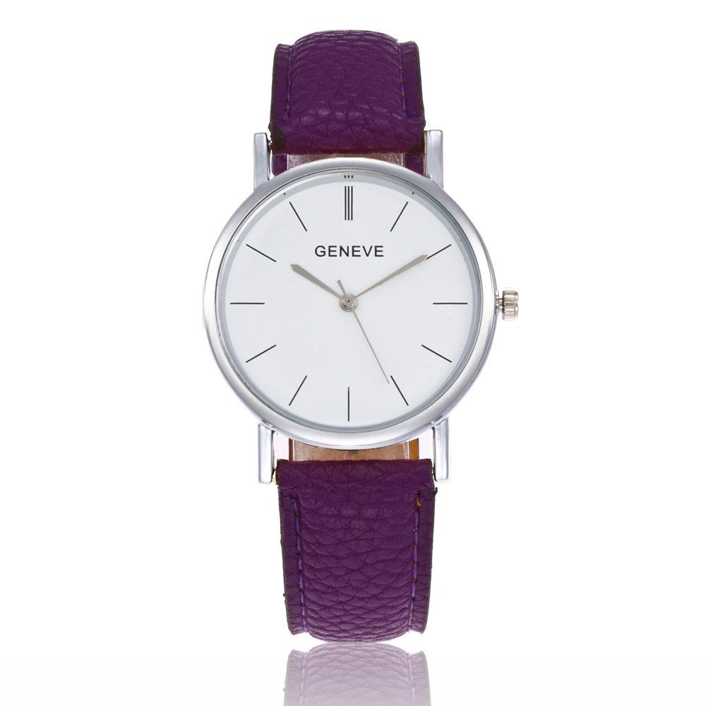 Women's belt quartz watch