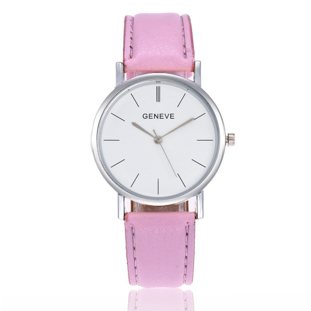 Women's belt quartz watch