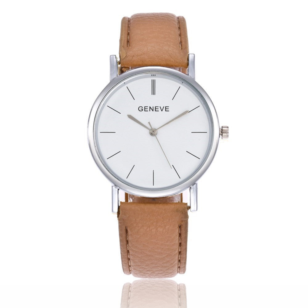 Women's belt quartz watch