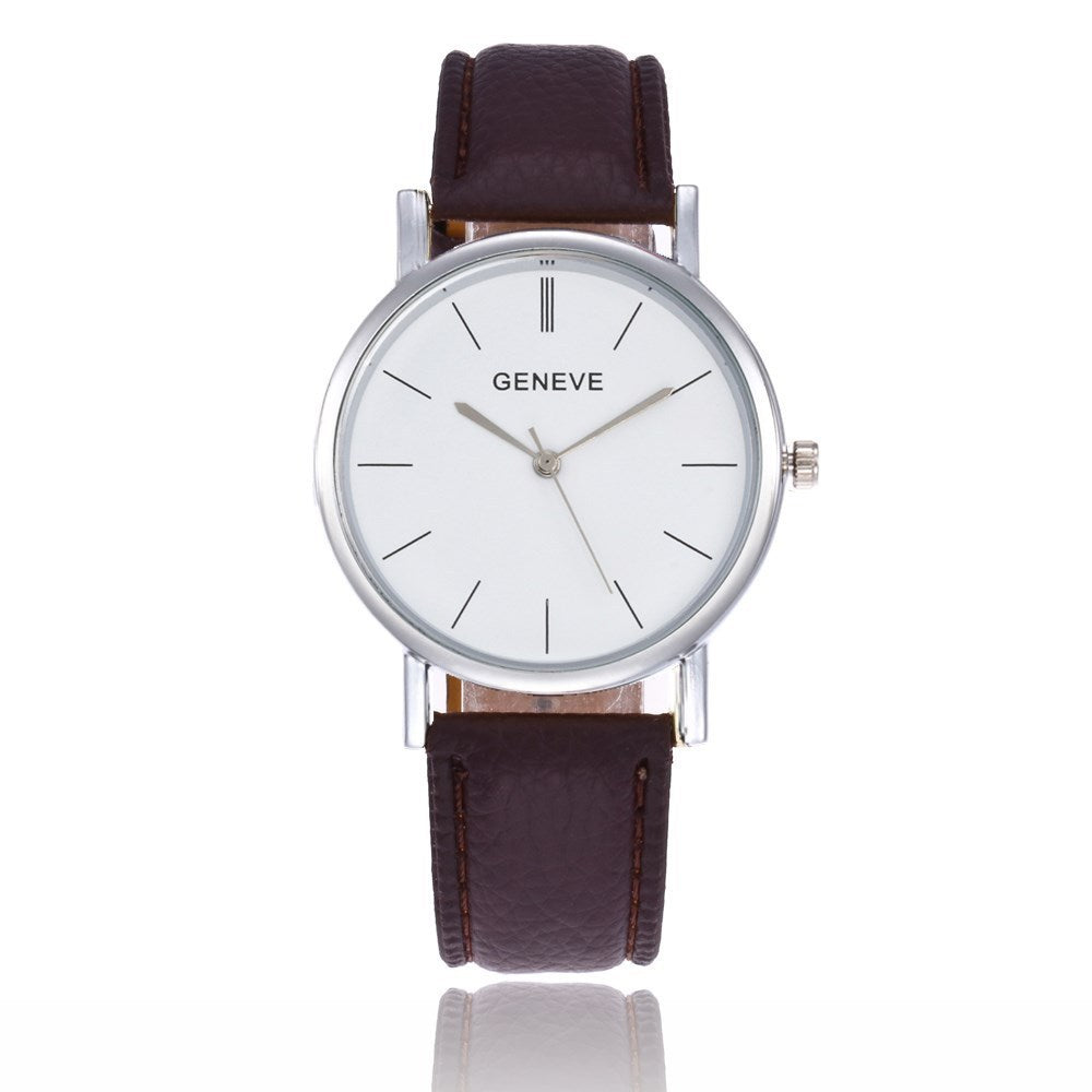 Women's belt quartz watch