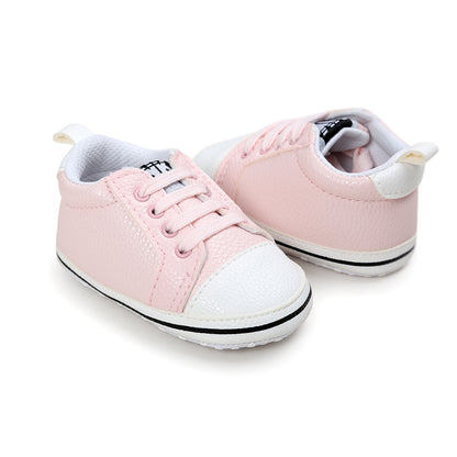 Three baby shoes shoes small baby shoes soft non slip bottom shoes 4682