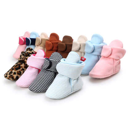 2021 autumn and winter off shoes shoes shoes baby toddler shoes boots cotton soft non slip bottom tube 4096