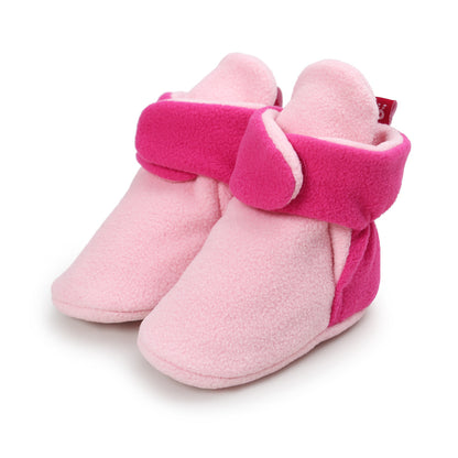 2021 autumn and winter off shoes shoes shoes baby toddler shoes boots cotton soft non slip bottom tube 4096