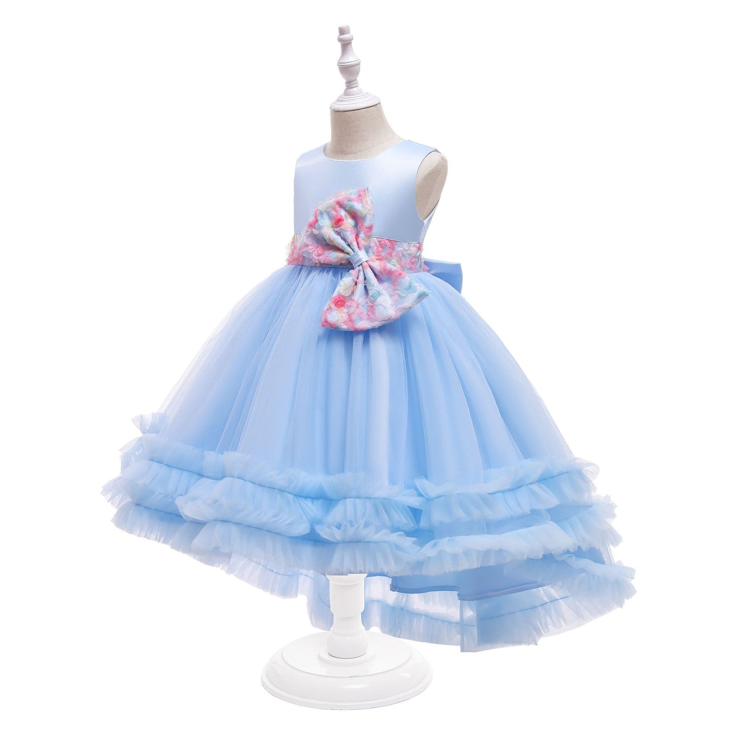 Princess Dress Girl Flower Girl Wedding Dress Catwalk Trailing Dress