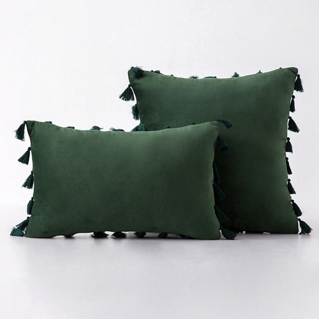 Super Soft Velvet Pillow Cover Hand Made Velvet Cushion Cover