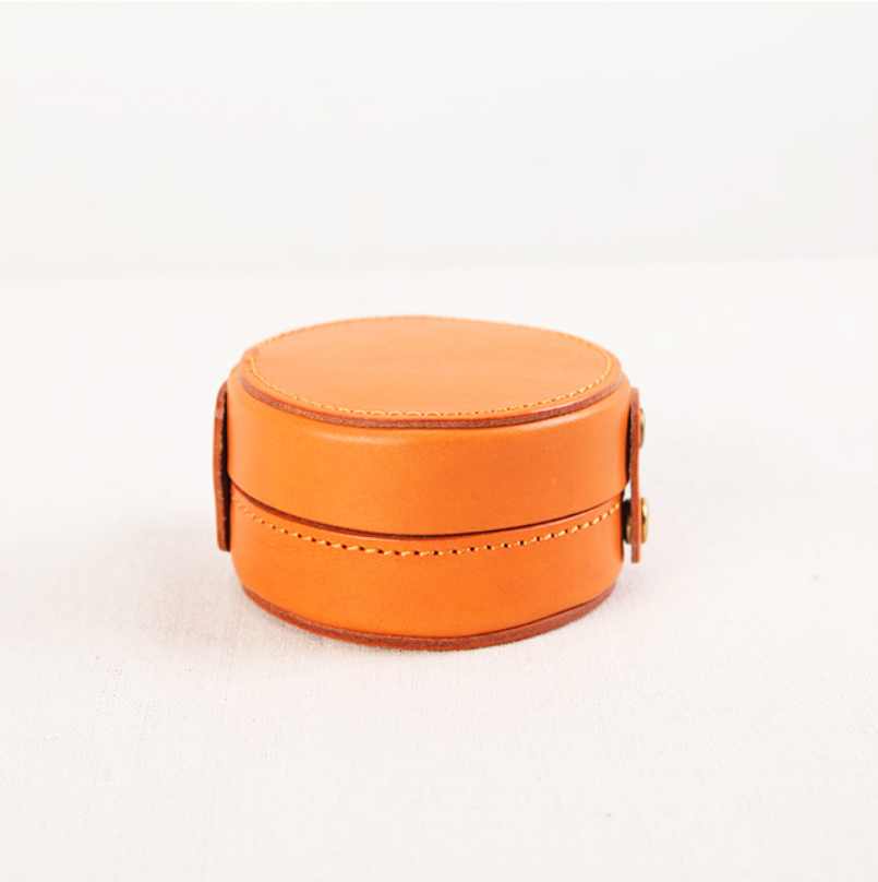 Round coin earphone bag