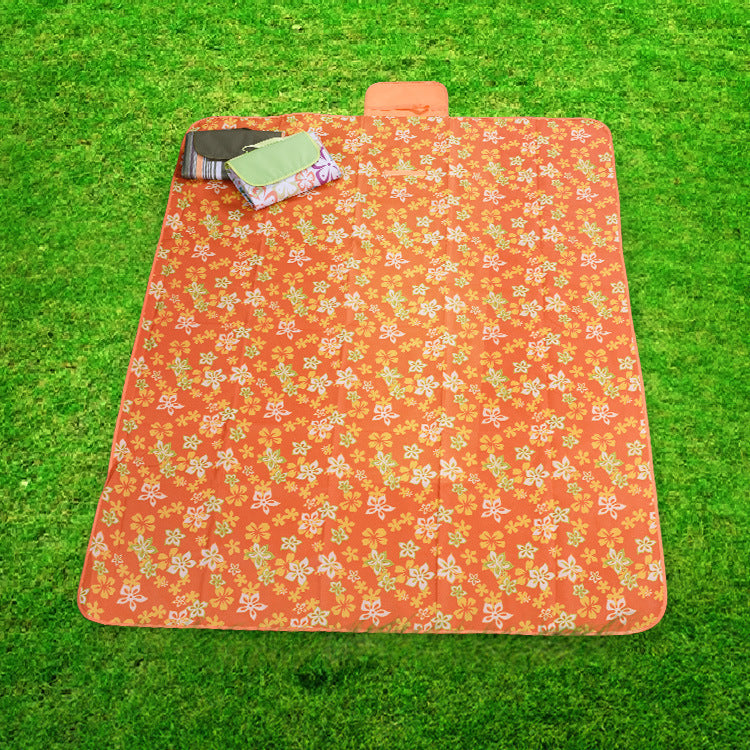 Oxford outdoor camping wear cloth cloth cover waterproof picnic mat beach mat can be customized