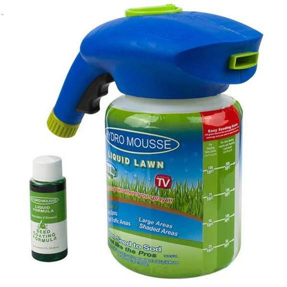 Liquid Lawn System Hydro Foam Professional Household Hydro Seeding Spray Device For Seed Care Garden Tools Home Garden Mousse