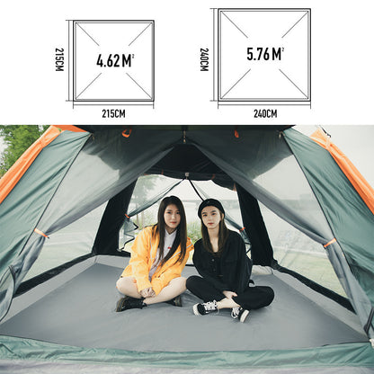 Fully Automatic Speed  Beach Camping Tent Rain Proof Multi Person Camping