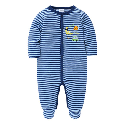 New Boy File Package Foot Newborn Clothes Baby Romper