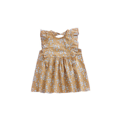 Baby Girl Flying Sleeve Dress