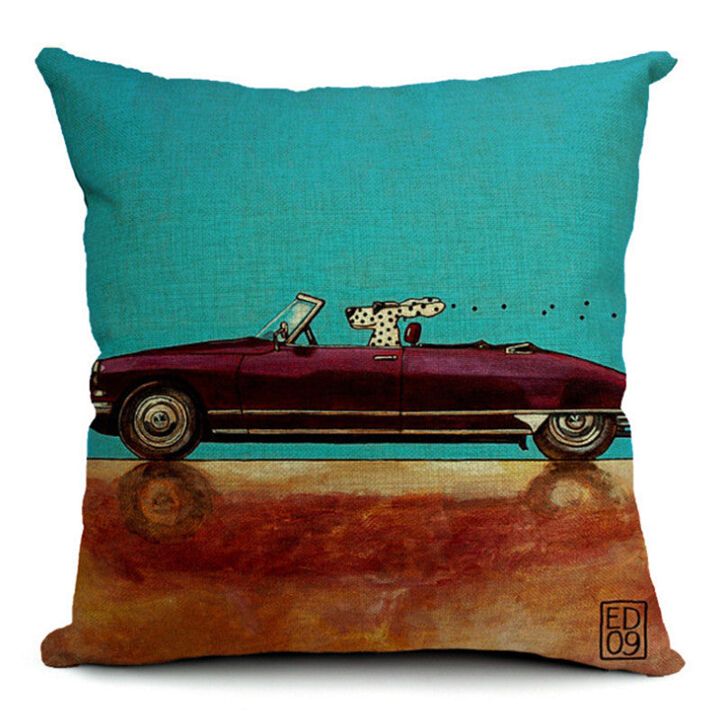 Car small animal pillowcase