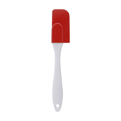 White Handle Silicone Cake Split Small Scraper