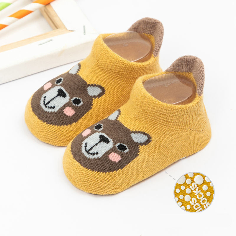 Three-dimensional Cartoon Baby Baby Non-slip Floor Socks