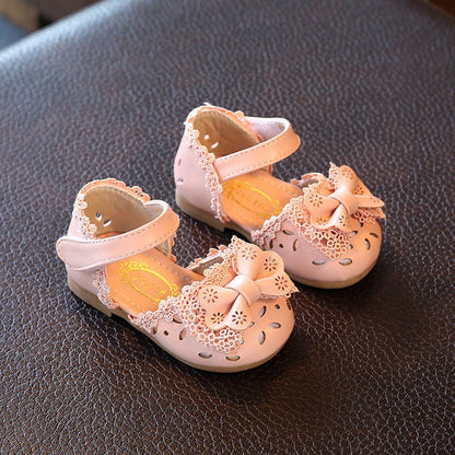 Summer Girls Shoes Baotou Baby Sandals Baby Shoes Soft Bottom Non-slip