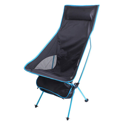 Large Outdoor Folding Fishing Chair With Pillow