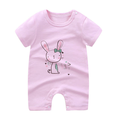 Children's Short-Sleeved Baby Romper Jumpsuit Romper