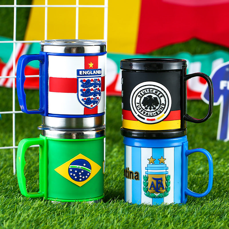 World Cup Soccer Mug Souvenirs Fans Small Gifts Event Prizes