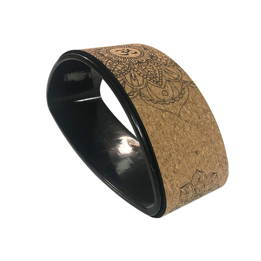 Cork Yoga Wheel Half-round Backbend Artifact Yoga Ring