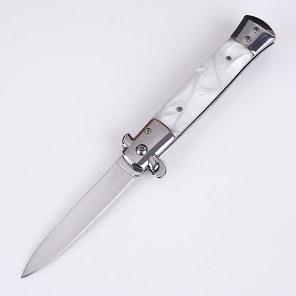 Stainless Steel Folding Self-defense Wilderness Survival Knife