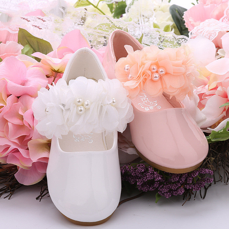 Spring Korean Style Princess Show Dress Children's Shoes