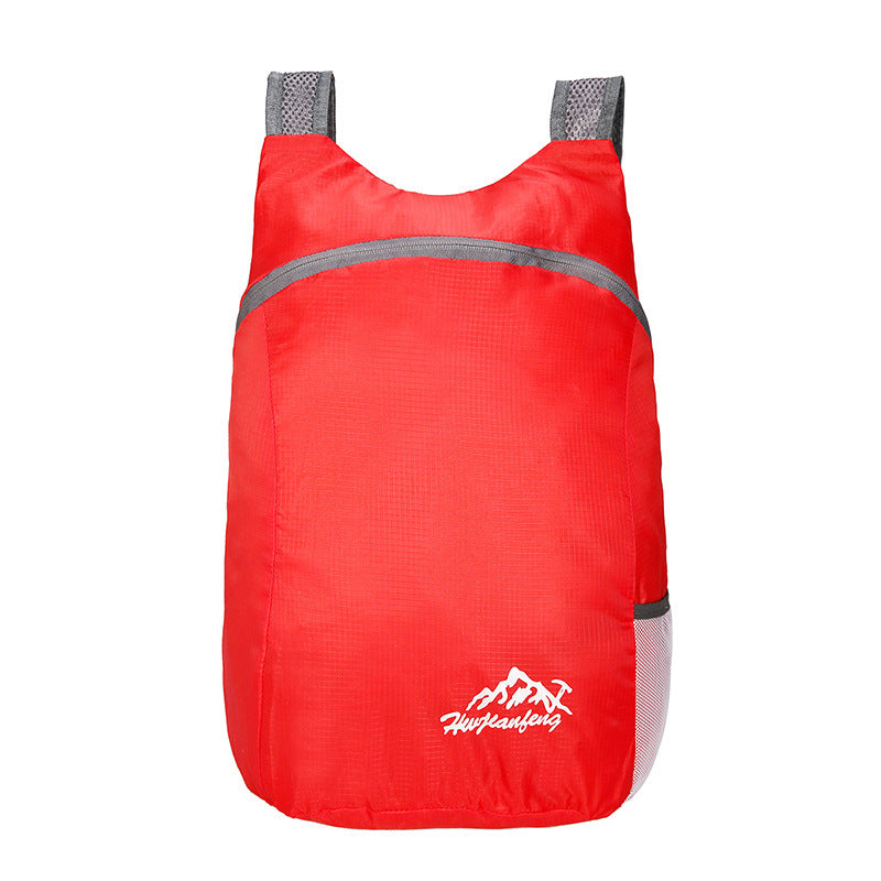 Outdoor folding backpack