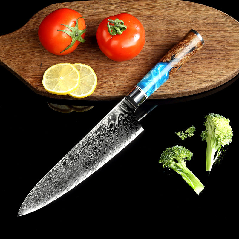 Stainless Steel Kitchen Knives Are  At Home