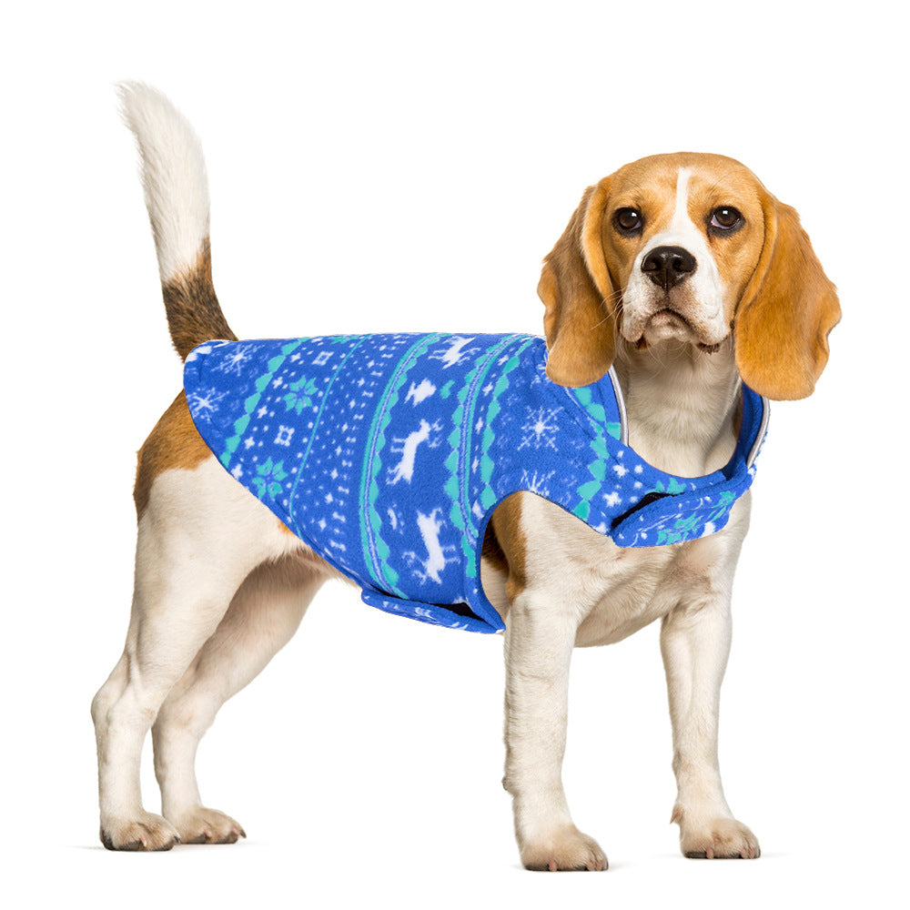 Christmas Cat Dog Sweater Pullover Winter Dog Clothes For Small Dogs Puppy Jacket Pet Clothing