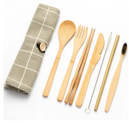 Chopsticks spoon bag travel cutlery bag