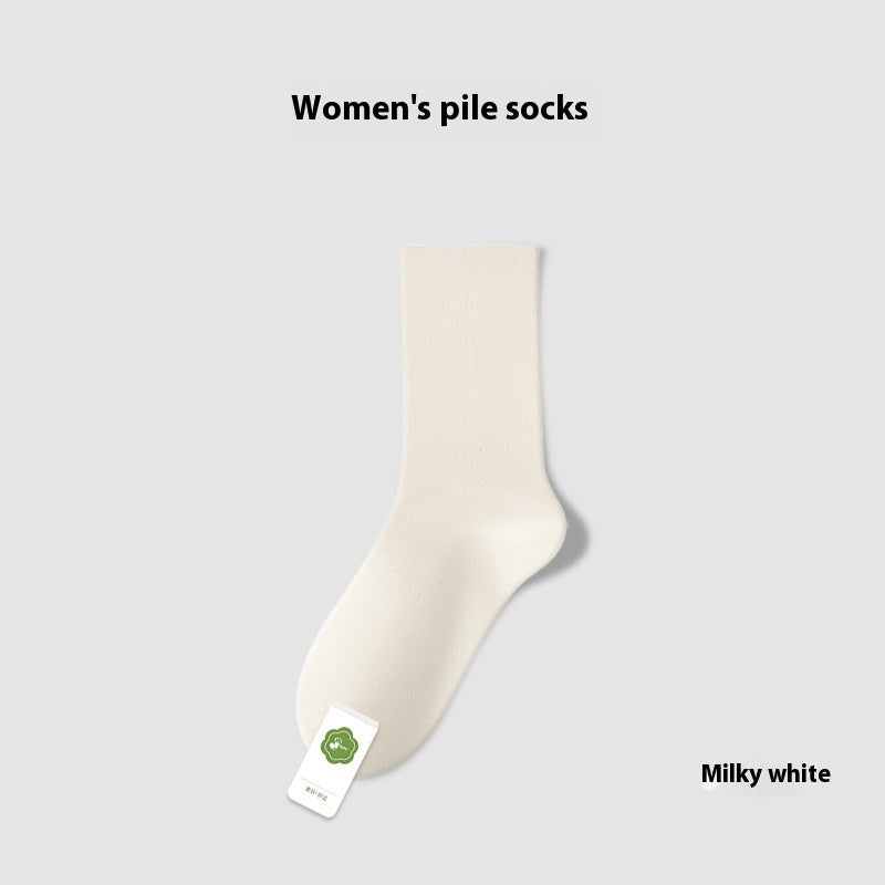 Spring And Summer Thin Anti-Pilling Pure Cotton Women's Socks Sweat-absorbent Breathable