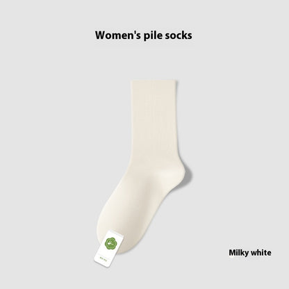 Spring And Summer Thin Anti-Pilling Pure Cotton Women's Socks Sweat-absorbent Breathable