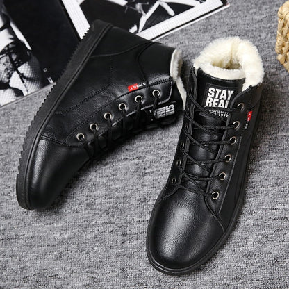 Winter Plush warm and thick high top snow boots