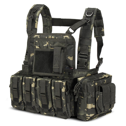 Field Outdoor Sports Camouflage Is Used As Military Fans' Tactical Vest