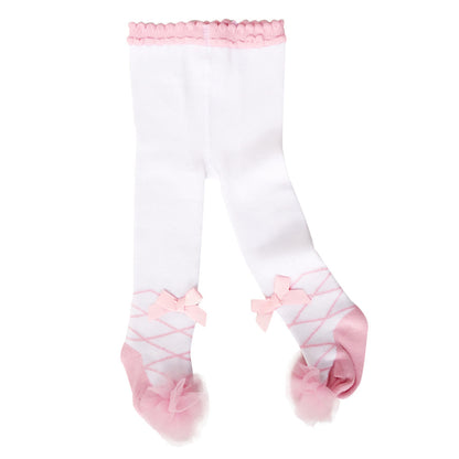 Children Dance Panty-hose Baby With Panty-hose Lace Bow