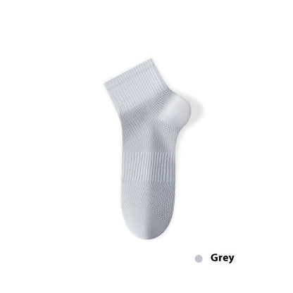 Pure Cotton Summer Antibacterial Breathable Mid-calf Socks Tight